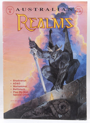 Australian Realms Magazine #6 July/Aug 1992 RPG AD&D, by Staff  