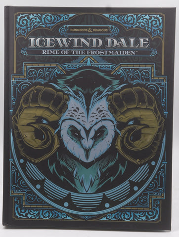 Dungeons & Dragons 5e Icewind Dale Rime of the Frostmaiden Alternate Cover, by Staff  