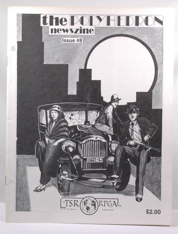 The Polyhedron Magazine, Issue #8 (Volume 2, Number 5) Sept. 1982 (TSR / RPGA) (The Polyhedron Magazine, Volume 2), by Frank Mentzer (editer-in-chief), TSR & RPGA Staff (contributors), Bob Walters (cover artist), E. Gary Gygax (publisher)  