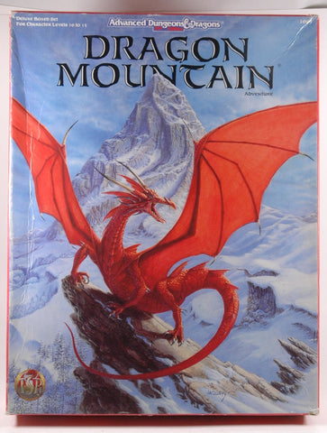 Dragon Mountain (AD&D 2nd Ed. Fantasy Roleplaying), by Lidberg, Paul, McComb, Colin  