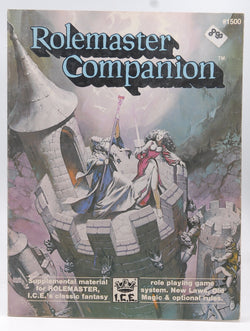Rolemaster Companion (Rolemaster 2nd Edition Game Rules, Advanced Fantasy Role Playing, Stock No. 1500), by Colburn, Mark  