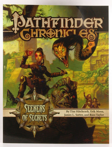Pathfinder Chronicles: Seekers of Secrets - A Guide to the Pathfinder Society, by Jacobs, James  