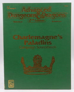 AD&D 2e Charlemagne's Paladins No Map, by Staff  