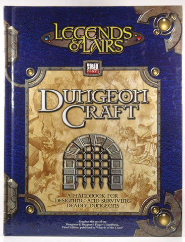 Dungeoncraft (Legends & Lairs, d20 System), by Fantasy Flight Staff  