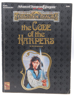 The Code of the Harpers (AD&D Fantasy Roleplaying, Forgotten Realms), by Greenwood, Ed  