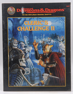 Cleric's Challenge II (Advanced Dungeons & Dragons), by Culotta  