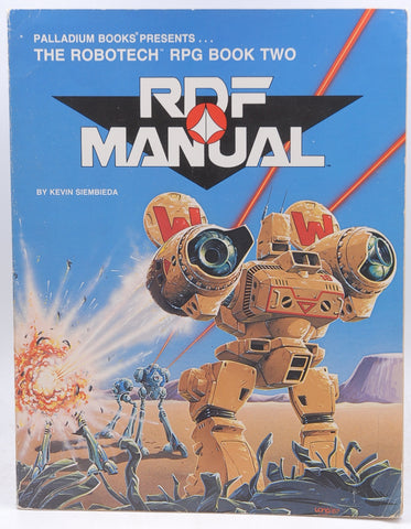 The RDF Manual (Robotech RPG Book 2), by Siembieda, Kevin  