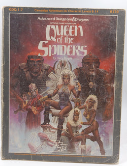 Queen of the Spiders (Advanced Dungeons & Dragons/AD&D Supermodule GDQ1-7), by Gygax, Gary  