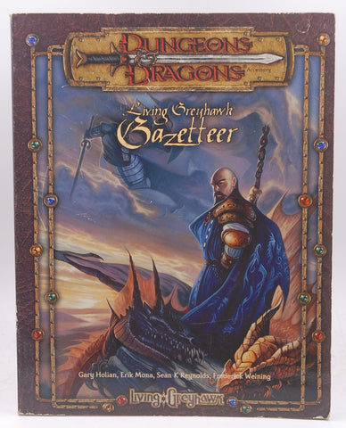 D&D Living Greyhawk Gazetteer w/Map, by Gary Holian, et al  