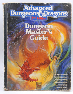 The Dungeon Master Guide, No. 2100, 2nd Edition (Advanced Dungeons and Dragons), by David Cook, Gary Gygax  