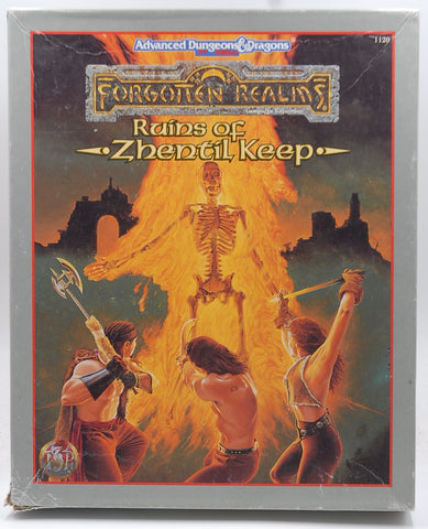 Ruins of Zhentil Keep (AD&D 2nd ed Fantasy Roleplaying, Forgotten Realms, 3 Bks+3 Maps+8 Cards), by Terra, John, Melka, Kevin  