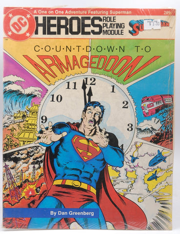 Countdown to Armageddon (DC Heroes Role Playing Game), by Dan Greenberg  