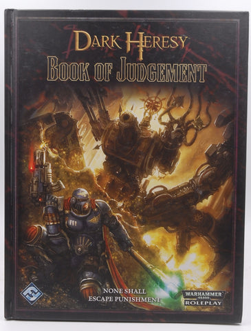 Dark Heresy RPG: The Book of Judgment, by Fantasy Flight Games  