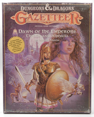 D&D Gazetteer Dawn of the Emperors 1037 G+, by Aaron Allston  