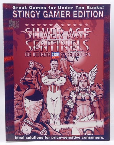 Silver Age Sentinels D20 Stingy Gamer Edition, by Staff  