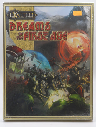 Exalted Dreams of the First Age, by Shampel, Dustin,Laurenson, Lydia,Alexander, Alan,Watt, Andrew,Snead, John,Sheppard, Stephen Lea,Schaefer, Peter,Goodwin, Michael,Elliot, Dawn,Chambers, John  