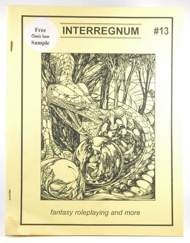 Interregnum #13 Fantasy Roleplaying and More APA RPG, by   