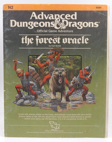 AD&D N2 The Forest Oracle Fair, by Carl Smith  