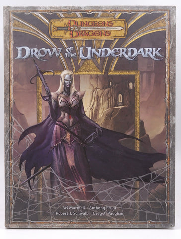 Drow of the Underdark (Dungeons & Dragons d20 3.5 Fantasy Roleplaying), by Greg Vaughan,Anthony Pryor,Robert J. Schwalb  