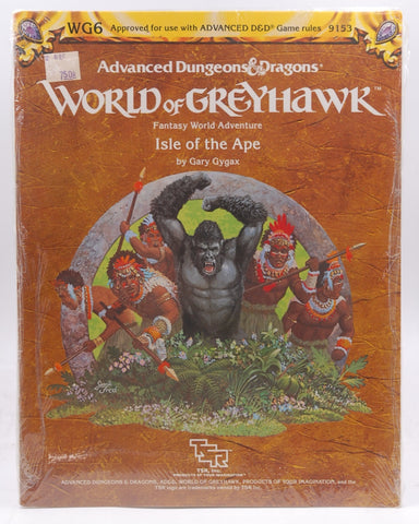 AD&D WG6 Isle of the Ape SW New, by Gary Gygax  