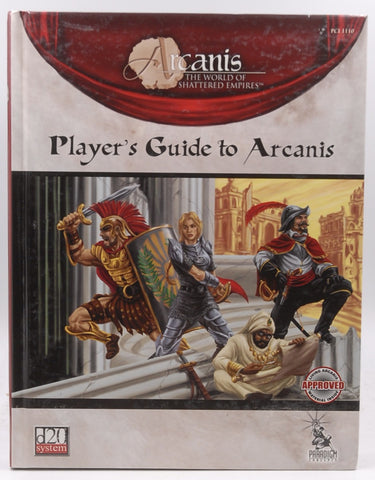 Player's Guide to Arcanis (Arcanis; d20 system; PCI1110), by Paradigm Concepts,Inc.  