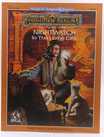 Nightwatch: In the Living City (Advanced Dungeons & Dragons/2nd Edition : Forgotten Realms, No. 9316) by Walt Baas (1991-06-02), by Walt Baas  