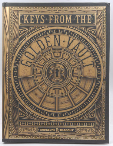 D&D 5e Keys from the Golden Vault Alt Cover, by Staff  