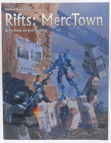 Rifts: Merctown, by Pat Nowak and Kevin Siembieda  