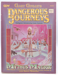 Mythus Magick (Dangerous Journeys), by Gary Gygax  