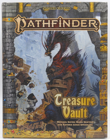 Pathfinder RPG Treasure Vault (P2), by Sayre, Michael,Seifter, Mark,Speedling, Kendra Leigh,Bonner, Logan,Cascone, Dan,Catalan, Jessica,Frandsen, Kim,Geels, Andrew,Hammond, Steven,H.H.S., Sen,Kim, Joshua,Knight, Dustin  