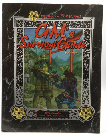 Gm's Survival Guide Legend of the Five Rings, by Jim pinto  