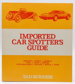 Imported Car Spotter's Guide, by Burness, Tad  