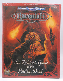 AD&D 2nd Ed Van Richten's Guide to the Ancient Dead SW!, by Staff  