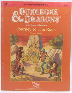 Journey to the Rock (Dungeons & Dragons Module B8), by Malone, Mike  