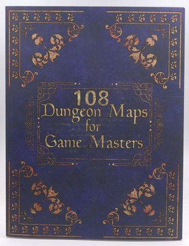 108 Dungeon Maps for Game Masters: GM aid for fantasy TTRPG's (Fantasy Tabletop Gaming Maps), by RPG Resources, Tabletop  