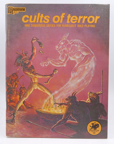 Cults of Terror: Nine Dangerous Deities for Runequest Role-playing, by Willis, Lynn et al  