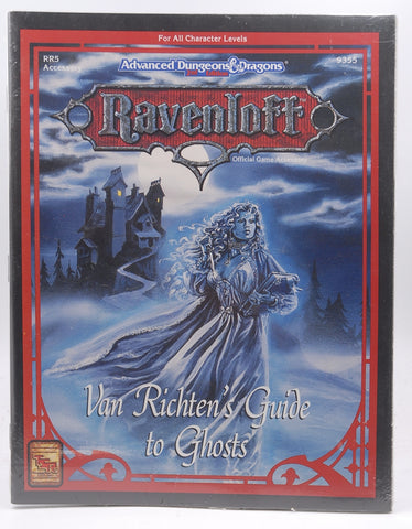 AD&D 2nd Ed Ravenloft Van Richten's Guide to Ghosts SW, by Staff  