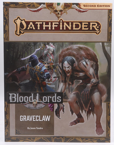 Graveclaw (Pathfinder Adventure Path: Blood Lords, 2), by Tondro, Jason  