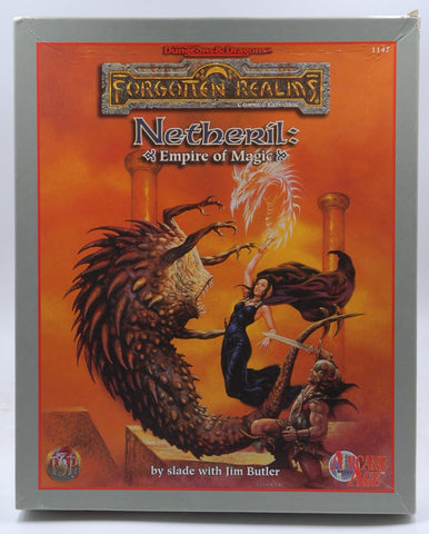 Netheril: Empire of Magic (Advanced Dungeons & Dragons / Forgotten Realms), by Butler, Jim, Slade  