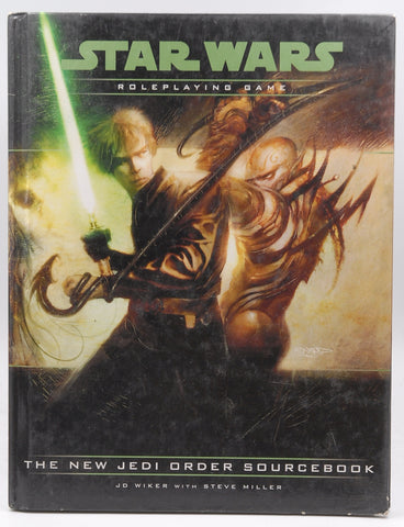 The New Jedi Order Sourcebook (Star Wars Roleplaying Game), by Miller, Steve, Wiker, J.D.  