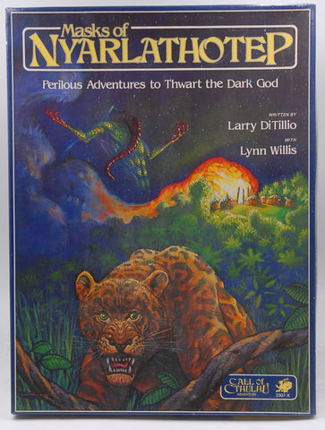 Masks of Nyarlathotep, 1st Edition (Call of Cthulhu) [BOX SET], by Lynn Willis,Larry DiTillio  