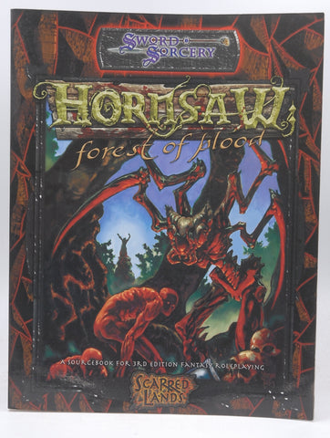 Hornsaw Forest of Blood (Sword Sorcery), by Louve, Rhiannon, Carriker, Joseph D.  