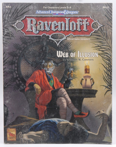 Rm3 Web of Illusions (Advanced Dungeons & Dragons, 2nd Edition, Ravenloff Offical Game Adventure, Rm3, 9415) by E. Haddock (1993-07-07), by   