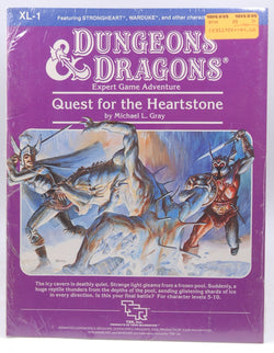 D&D XL1 Quest for the Heartstone SW New KayBee, by Michael L Gray  