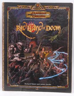 D&D 4e Red Hand of Doom no map, by Richard Baker, et al  