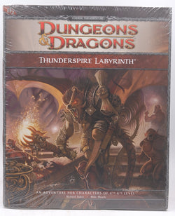 D&D 4e Thunderspire Labyrinth SW, by Richard Baker, et al  