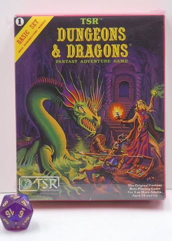 D&D Basic Set (Moldvay) Miniature Boxset SW 21st Century Games, by Gygax, Arneson, Moldvay  