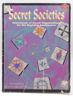 Nephilim 3103 Secret Societies RPG, by Kenneth Hite, et al  