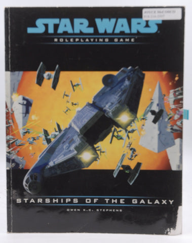 Starships of the Galaxy (Star Wars Roleplaying Game), by Stephens, Owen K. C., Stephens, Owen K.C.  