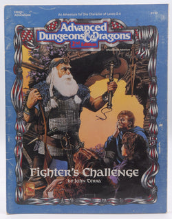 Fighter's Challenge (Advanced Dungeons & Dragons ,2nd Edition, No. 9330/Hhq1, Adventure), by Terra, John  